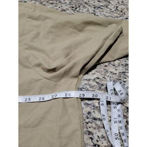 Red Kap 2 Pocket Button Front Work Shop Shirt Short Sleeve Men's 3XL Tan